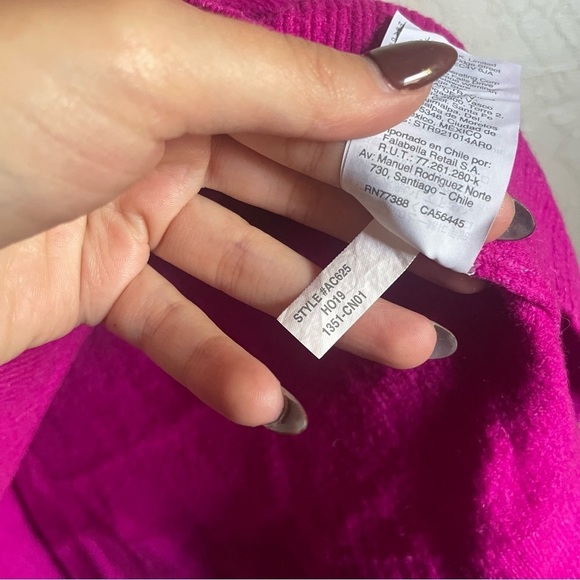 J. Crew Extra Soft Magenta Sweater - Picture 4 of 6